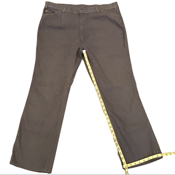 RARE Vintage Levi’s USA Cotton & Stretch Yarn High Waist Wide Leg Jeans/Pants - Picture 9 of 10